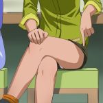  close-up crossed_legs haruyama legs legs_crossed midorikawa_nao panties pantyshot precure sitting smile_precure! solo underwear 