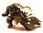  alphonse_elric armor fullmetal_alchemist kiwakiwa male polearm solo weapon 