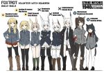  animal_ears anna_mcbein commentary commentary_request constantia_harvey english fine_falke german head_wings heike_falke katerina_kricka lineup magdalena_kaczynski magdarena_kaczynski may_harvey multiple_girls ogitsune_(ankakecya-han) pantyhose ponytail strike_witches strike_witches_1940 strike_witches_1991 tail thigh-highs thighhighs twintails uniform 