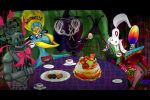  cake candeloro cup dessert food homulilly kiribu_mekki kriemhild_gretchen kyubey madoka_runes mahou_shoujo_madoka_magica no_humans official_style oktavia_von_seckendorff ophelia_(madoka_magica) parody spoilers table tea tea_party teacup witch&#039;s_labyrinth witch's_labyrinth witch_(madoka_magica) 