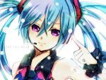  aqua_hair hatsune_miku headset mil2 purple_eyes solo tell_your_world_(vocaloid) twintails violet_eyes vocaloid 