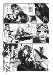  braid comic flying goggles goggles_on_head military monochrome multiple_girls original supermarine_spitfire tokihama_jirou translation_request twin_braids world_war_ii 