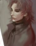  brown_eyes brown_hair bust fate/stay_night fate_(series) kotomine_kirei male realistic shaliva solo 