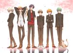  ayanami_rei black_hair blue_eyes blue_hair brown_hair evangelion:_2.0_you_can_(not)_advance genderswap green_eyes green_hair highres ikari_shinji katsuragi_misato makinami_mari_illustrious multiple_boys nagisa_kaworu namerakaweb neon_genesis_evangelion orange_hair rebuild_of_evangelion red_eyes school_uniform shikinami_asuka_langley silver_hair smile soryu_asuka_langley souryuu_asuka_langley 