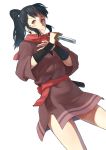  fujiwara_chiyoko ponytail sennen_joyuu sword weapon 