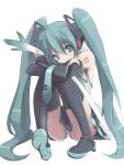  bad_id colored hatsune_miku headphones long_hair looking_at_viewer panties sitting skirt smile solo sutosu_(hyk) twintails underwear very_long_hair vocaloid 