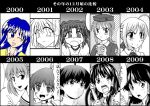  anger_vein arcueid_brunestud fate/stay_night fate_(series) glass hakurei_reimu hat idolmaster kikuchi_makoto maria-sama_ga_miteru saber satou_yuuki sion_eltnam_atlasia touhou tsukihime wink yumizuka_satsuki 