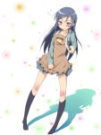  aragaki_ayase black_hair blue_eyes chigusa knife long_hair ore_no_imouto_ga_konna_ni_kawaii_wake_ga_nai school_uniform shadow 