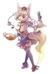  absurdres animal_ears detached_sleeves hat highres inubashiri_momiji riato shield short_hair silver_hair solo sword tail thigh-highs thighhighs tokin_hat touhou transparent_background weapon wolf_ears wolf_tail yellow_eyes 