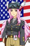  america american_flag cosplay crapgame cure_passion flag fresh_precure! fresh_pretty_cure! george_s_patton george_s_patton_(cosplay) goggles gun helmet higashi_setsuna holster magical_girl military military_uniform parody patton precure pretty_cure pun riding_crop solo uniform weapon world_war_ii wwii 