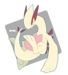  lowres lugia mousou_youjo no_humans pokemon pokemon_(creature) pokemon_(game) pokemon_gsc shiny_pokemon solo tail wings 