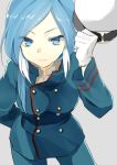  bad_id blue_eyes blue_hair ecocube eka_eri hat inazuma_eleven inazuma_eleven_(series) long_hair multicolored_hair peaked_cap smile uniform urubida white_hair 