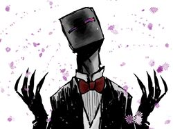  enderman formal kkkkkkkkkry minecraft solo transparent_background 