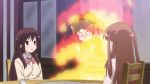  &gt;:) &gt;:d animated animated_gif atarashi_ako burning cap matsumi_kuro o_o open_mouth saki saki_achiga-hen screencap smile takakamo_shizuno 