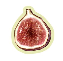  bisected fig food_request green_outline highres lewiathans no_humans original outline still_life 