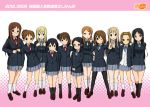  hirasawa_ui hirasawa_yui k-on! kotobuki_tsumugi nakano_azusa okuda_nao pantyhose ryunnu saitou_sumire school_uniform sokabe_megumi suzuki_jun tainaka_ritsu time_paradox yamanaka_sawako 