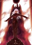  dark_persona dark_sakura fate/stay_night fate_(series) feitie great_grail highres holy_grail long_hair matou_sakura matsunaga_ayane outstretched_arms pink_hair red_eyes solo spread_arms 