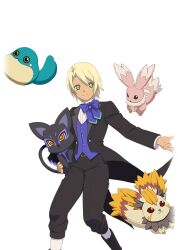  1boy artist_request black_boots black_coat black_pants blonde_hair blue_bow blue_ribbon blue_suit boots bow character_doll closed_mouth coat doll emil_castagnier emil_castagnier_(white_day) feet_out_of_frame game_cg green_eyes holding holding_stuffed_toy looking_at_viewer official_alternate_costume official_art pants ribbon short_hair smile socks solo standing stuffed_toy suit tales_of_(series) tales_of_asteria tales_of_symphonia tales_of_symphonia_knight_of_ratatosk tenebrae_(tales) third-party_source transparent_background white_socks 