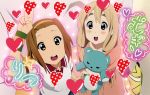  2girls heart k-on! kotobuki_tsumugi tainaka_ritsu 