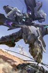  gun helicopter mecha muvluv muvluv_alternative realistic science_fiction weapon 