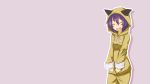  animal_ears fang merry_nightmare pajamas purple_hair yumekui_merry 