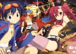  bikini_top boota fujima_takuya kamina simon tengen_toppa_gurren_lagann thigh-highs thighhighs under_boob underboob yoko yoko_littner 