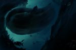  bubble dark gn huntail lugia mantine nintendo pokemon pokemon_(creature) qwilfish remoraid underwater wailord 