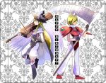  cosplay costume costume_switch hamel hamel_(cosplay) happy_birthday horn instrument scythe siblings sizer sizer_(cosplay) twins violin violinist_of_hameln wings yasumi 
