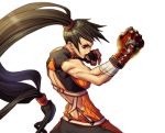  brown_hair dungeon_and_fighter dungeon_fighter_online fighter ponytail 
