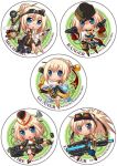  blond blonde_hair chibi dungeon_and_fighter dungeon_fighter_online female female_gunner female_gunner_(dungeon_and_fighter) female_ranger gunner katsuma_rei launcher mechanic spitfire white_hair 