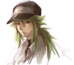  bakusyuu baseball_cap hat long_hair male n_(pokemon) pokemon pokemon_(game) pokemon_bw sketch solo 