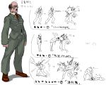  bowing drunk facial_hair fighting_game formal jintetsu move_chart mustache necktie original salaryman suit translation_request 