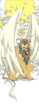  card_captor_sakura feathers kerberos lion no_humans p-chan_(moya_pchan) wings 