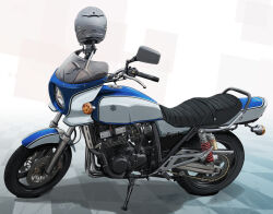  commentary_request gradient_background highres motor_vehicle motorcycle no_humans real_life rrrr_(user_krky7724) shadow suzuki_(company) vehicle_focus vehicle_request white_background 