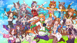  +_+ 6+girls @_@ ahoge animal_ears aqua_bow armband armor asymmetrical_footwear bag bare_shoulders beanie between_breasts biwa_hayahide_(pf._winning_equation...)_(umamusume) biwa_hayahide_(umamusume) black_boots black_dress black_gloves black_hair black_jacket black_necktie black_robe black_sailor_collar black_serafuku black_shorts black_skirt blue_eyes blue_hairband blue_jacket blue_neckerchief blue_vest blunt_bangs blush bomber_jacket boots bow bowtie bracelet braid braided_hair_rings breasts brown_hair brown_hat brown_ribbon brown_shirt candy cardigan cloak clothes_around_waist clothing_cutout coat collared_shirt commentary_request crop_top cropped_jacket crown dog_tags double-parted_bangs dress ear_bow ear_covers ear_ribbon ears_through_headwear fang flexing food food_in_mouth fox_mask fox_shadow_puppet frilled_coat frilled_jacket frills glasses gloves gold_corset gold_ship_(red_strife)_(umamusume) gold_ship_(umamusume) grass_wonder_(stone-piercing_blue)_(umamusume) grass_wonder_(umamusume) green_eyes green_jacket green_sailor_collar green_sleeves grey_hair grey_hat hair_between_eyes hair_ornament hair_rings hairband hat hat_with_ears headband headphones headphones_around_neck highres hime_cut hip_vent horse_ears horse_girl horse_tail inari_one_(inari_yukari_edomurasaki)_(umamusume) inari_one_(umamusume) jacket jewelry large_breasts lightning_bolt_print lightning_bolt_symbol lollipop lollipop_in_mouth long_hair long_sleeves looking_at_viewer marvelous_sunday_(umamusume) mask mask_on_head mayano_top_gun_(scramble_zone)_(umamusume) mayano_top_gun_(umamusume) medium_breasts meisho_doto_(turbulent_blue)_(umamusume) meisho_doto_(umamusume) mejiro_mcqueen_(frontline_elegance)_(umamusume) mejiro_mcqueen_(umamusume) mejiro_ryan_(down_the_line)_(umamusume) mejiro_ryan_(umamusume) mini_crown mismatched_footwear multicolored_hair multicolored_hairband multiple_girls nakayama_festa_(shichuukyuukatsu)_(umamusume) nakayama_festa_(umamusume) neckerchief necktie open_cardigan open_cloak open_clothes open_jacket open_mouth orange_hair orange_tail outstretched_arms pantyhose pillbox_hat pink_cardigan pink_crown pink_hairband pink_headband pleated_skirt prototype_design purple_hair purple_jacket purple_skirt red-framed_eyewear red_armband red_bow red_dress red_headband red_neckerchief red_sweater_vest ribbon robe sailor_collar school_uniform semi-rimless_eyewear serafuku shirt shirt_under_shirt short_hair short_sleeves shorts shoulder_armor shoulder_bag silence_suzuka_(innocent_silence)_(umamusume) silence_suzuka_(umamusume) skirt sleeveless sleeveless_dress small_breasts smile spread_arms strap_between_breasts striped_armband striped_clothes striped_hairband striped_jacket studded_bracelet sugimotty_nova sweater_vest sweep_tosho_(platanus_witch)_(umamusume) sweep_tosho_(umamusume) t.m._opera_o_(o_sole_suo!)_(umamusume) t.m._opera_o_(umamusume) tail tamamo_cross_(fast_as_lightning)_(umamusume) tamamo_cross_(umamusume) teeth thigh-highs tied_shirt twintails two-tone_hair two-tone_hairband two-tone_skirt two_side_up umamusume under-rim_eyewear upper_teeth_only vertical-striped_clothes vertical-striped_jacket very_long_hair vest violet_eyes white_dress white_gloves white_hair white_hairband white_jacket white_pantyhose white_sailor_collar white_shirt white_skirt white_thighhighs witch_hat yellow_eyes yellow_shirt zig-zag_part 