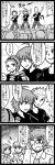  akizuki_ryou amagase_touma comic enokuma_u-ta highres idolmaster idolmaster_dearly_stars ijuuin_hokuto jupiter_(idolmaster) mitarai_shouta monochrome translation_request 