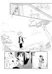  comic greyscale monochrome pika_(pokemon) pokemon pokemon_special red_(pokemon) translation_request unagi_(kobucha_blaster) yellow_(pokemon) 