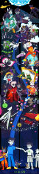  6+boys 6+girls 8-ball absurdres action_claws ahab's_crosshairs_(homestuck) alcohol animal animal_ears animal_hat aradia_megido aradiabot aranea_serket asteroid_belt ball bec_noir bee beretta_92 billiard_ball biscuits_(homestuck) black_cat black_hair black_skin book broken_royal_deringer bucket bug cake caliborn_(homestuck) calliope_(homestuck) can can_town cans_(homestuck) carapacian_(homestuck) carapacian_battleship carrying casey_(homestuck) cat cat_hat cetus_(homestuck) chainsaw cherub_(homestuck) claw_hammer clouds clover_(homestuck) clubs_deuce cocktail_glass coin colored_skin commentary computer crab_apple_(homestuck) crocodile crocodilian crocs cronus_ampora crowbar_(homestuck) cup dad_(homestuck) damara_megido dave_strider derse diamonds_droog die_(homestuck) dirk_strider doc_scratch dog_ears dog_tail doze_(homestuck) dream_ghost_(homestuck) drink drink_can drinking_glass dual_wielding earth_(planet) echidna_(homestuck) eggs_(homestuck) english_commentary equius_zahhak eridan_ampora extra_eyes fake_horns fangs faygo fedora feferi_peixes felt_duds fin_(homestuck) final_frog_(homestuck) fist_bump food frog gamzee_makara glasses god_cat_(homestuck) god_tier_(homestuck) gold_pointy_jam golden_rifle_(homestuck) green_moon green_sun grey_skin gun hairband hammer handgun harlequin_uniform hat headphones heart hearts_boxcars hephaestus_(homestuck) highres holding holding_gun holding_hammer holding_staff holding_sword holding_weapon homestuck horn_hairband horns horuss_zahhak ishades itchy_(homestuck) jack_noir jade_harley jake_english jane_crocker jaspers_(homestuck) john_egbert kanaya_maryam kankri_vantas karkat_vantas kurloz_makara land_of_crypts_and_helium land_of_frost_and_frogs land_of_heat_and_clockwork land_of_light_and_rain land_of_mounds_and_xenon land_of_pyramids_and_neon land_of_tombs_and_krypton land_of_wind_and_shade latula_pyrope leprechaun_(homestuck) lil_cal_(homestuck) liv_tyler_(homestuck) maplehoof matchsticks_(homestuck) matriorb mayor_sash meenah_peixes meulin_leijon mituna_captor moon ms_paint_(homestuck) multiple_boys multiple_girls multiple_persona near_kiss nepeta_leijon perfectly_generic_object pesterchum pesterlog pink_moon planet poirot_mustache porrim_maryam prospit prospitian_monarch pumpkin quarters_(homestuck) queen's_ring_(homestuck) rag_of_demons rocket_car rose_lalonde roxy_lalonde rufioh_nitram sawbuck_(homestuck) scar scarf serenity_(homestuck) sitting skaia skateboard smoking smoking_pipe snowman_(homestuck) soda_can sollux_captor sovereign_slayer spades_slick staff stitch_(homestuck) striped_clothes striped_scarf stuffed_animal stuffed_rabbit stuffed_toy sunglasses sword sylladex_(homestuck) tab_(drink) tadpole tail tall_image tavros_nitram terezi_pyrope the_tumor_(homestuck) tiara trace_(homestuck) troll_(homestuck) typheus_(homestuck) unbreakable_katana_(homestuck) upside-down ventriloquist_dummy vodka_mutini vriska_serket warhammer_of_zillyhoo wayward_vagabond weapon weaselmcdiesel white_cat 