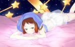  brown_hair garter hyouka ibara_mayaka see_through space stars underwear 