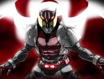  belt chain chains highres kamen_rider kamen_rider_kiva kamen_rider_kiva_(series) kivat-bat_iii male solo tsuki_wani 