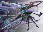  cannon five_star_stories highres igunuk mecha oldschool realistic science_fiction shield spider walker wunder_schatze 