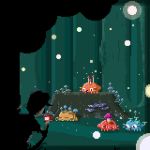  highres mushroom paras pixel_art pokedex pokemon silhouette 