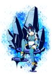  blue blue_eyes capcom fairy_leviathan female girl guardian_of_the_sea guardians_of_master_x guardians_of_neo_arcadia gynoid helmet ice leviathan leviathan_(megaman) leviathan_(rockman) megaman_zero mmz neo_arcadia reploid rmz robot rockman rockman_zero sitting thigh-highs water woman 