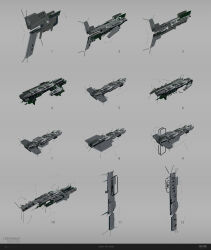  absurdres arrow_(symbol) artist_name attack_ship_(eve_online) caldari_navy_(eve_online) caldari_state_(eve_online) commentary company_logo company_name concept_art copyright_logo copyright_name cormorant_(eve_online) daniel_matthews dated destroyer_(eve_online) english_commentary eve_online grey_background greyscale highres logo military_vehicle monochrome no_humans official_art photoshop_(medium) prototype_design redesign science_fiction simple_background spacecraft variations vehicle_focus vehicle_name 