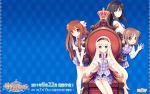  group haruka_ruha kashimura_misao kunitomo_miori pulltop sanemaki_nozomi seifuku shinsei_ni_shite_okasubekarazu wallpaper watari_masahito 