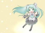  colored hatsune_miku hidamari_(kz001) long_hair looking_at_viewer open_mouth smile solo vocaloid young 