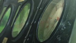  blurry blurry_background clock commentary_request depth_of_field highres loca! no_humans official_art scenery tagme uttama 