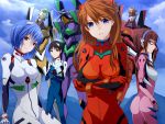  ayanami_rei bodysuit character_request ikari_shinji makinami_mari_illustrious mecha neon_genesis_evangelion souryuu_asuka_langley tagme 