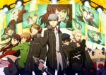  aegis amagi_yukiko android bandage bandages bike_shorts black_eyes black_hair blonde_hair blue_eyes brown_hair elizabeth_(persona) fan fingerless_gloves folding_fan fur gloves green_eyes hairband hanamura_yousuke hat headphones jacket_on_shoulders katana kirijou_mitsuru kujikawa_rise kuma_(persona_4) kunai labrys lipstick makeup narukami_yuu persona persona_3 persona_4 persona_4:_the_ultimate_in_mayonaka_arena red_eyes red_hair redhead sanada_akihiko satonaka_chie school_uniform shion_(kizuro) shirogane_naoto silver_hair skirt sword tatsumi_kanji track_suit weapon wink yellow_eyes 