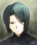  black_eyes black_hair bob_cut fate/zero fate_(series) green_hair highres hisau_maiya kem_kem short_hair solo 